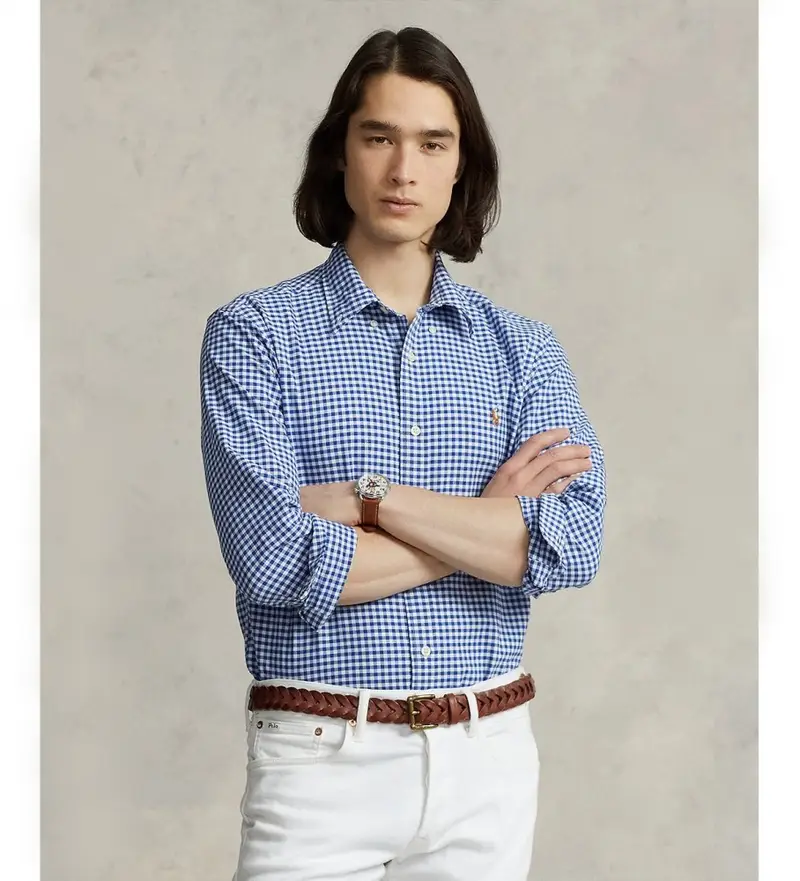 Polo Ralph Lauren Oxford Uomo Blu 4038249