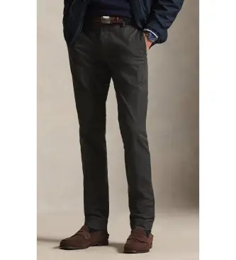 per uomo 710856719022 Pantaloni chino grigi Greenwich Slim Fit (30/30), Casual, Grigio, Cotone, Classico