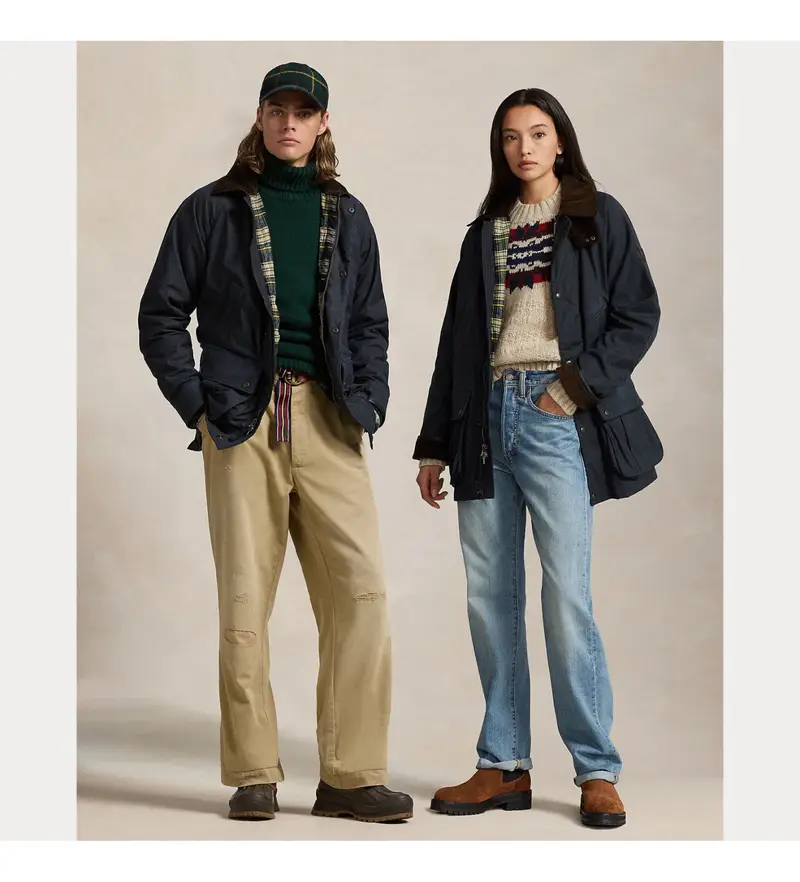 per uomo 710914250001 Cappotto per auto in tela cerata blu (M), Casual, Cotone