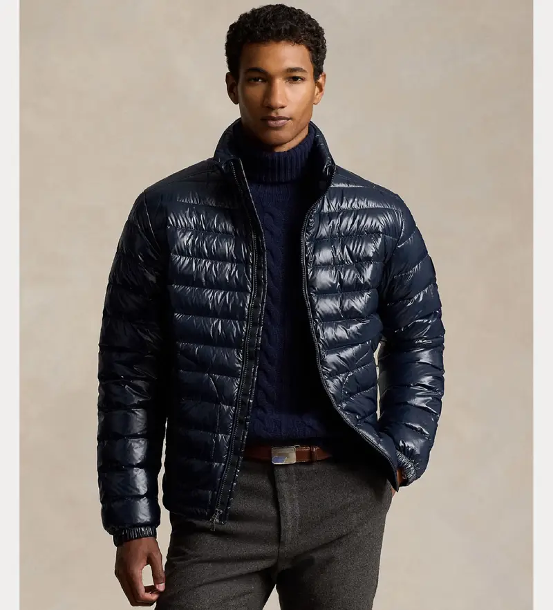 per uomo 710938678001 Piumino Stewart blu scuro (XXL), Casual, Sostenibile, Nylon riciclato, Navy