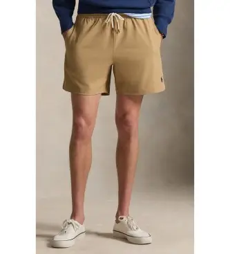 per uomo 710957782502 Costume da bagno Bermuda marrone da 14,5 cm (S), Beachwear, Poliestere