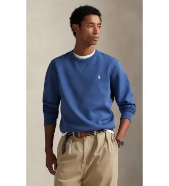 per uomo 710961139009 Felpa blu in maglia doppia (S), Casual, Cotone