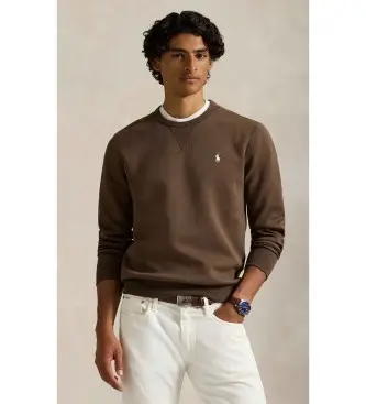 per uomo 710961139012 Felpa marrone in maglia doppia (XS), Casual, Cotone