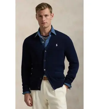 Polo Ralph Lauren Cardigan Uomo Blu 4359884