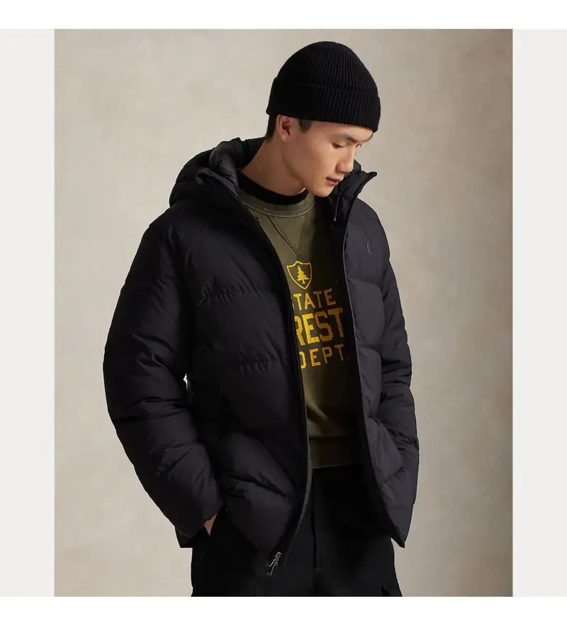 per uomo. 710967773003 Cappotto trapuntato nero opaco (S), Casual, Poliestere