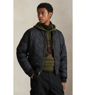 per uomo 710968144001 Giacca trapuntata Ghent, nera (S), Nero, Casual, Poliestere