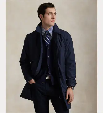 per uomo 710970435001 Cappotto idrorepellente ripiegabile (M), Casual, Poliestere, Navy