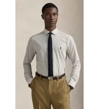 per uomo 710974534011 Camicia bianca in popeline elasticizzato su misura (XS), Bianco, Casual, Cotone, Classico, Manica