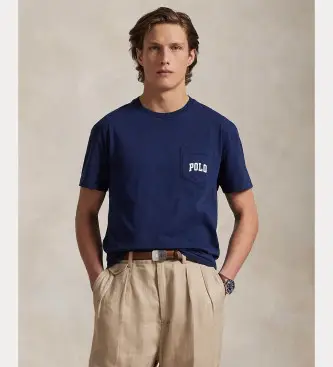 per uomo 710974585001 Maglietta lavorata a maglia con Polo Bear blu navy (M), Casual, Cotone, Manica corta