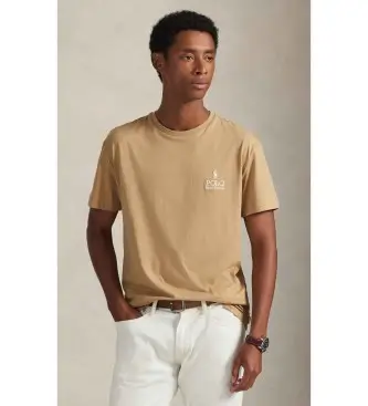 Polo Ralph Lauren T-shirt Uomo Beige 4359041