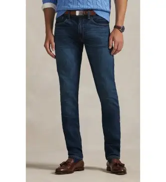 per uomo 710982150001 Jeans elasticizzati blu slim fit Sullivan (31/32), Casual, Cotone, Denim