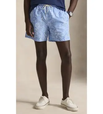 per uomo 710B14029001 Bermuda Traveler blu da 14,5 cm (S), Beachwear, Poliestere