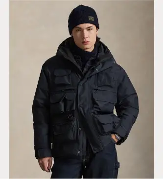 per uomo 710P02028001 Giacca da pesca isolata marina (S), Casual, Poliestere, Navy