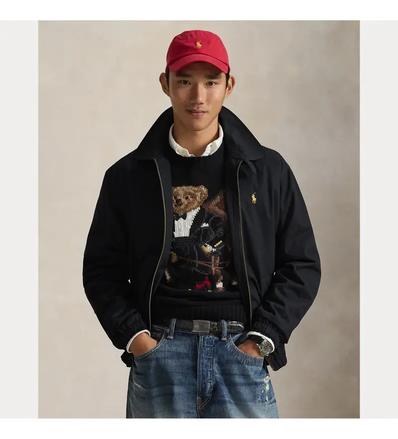 per uomo 710P02691001 Giacca in popeline nero (S), Casual, Cotone