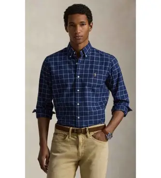 Polo Ralph Lauren Oxford Uomo Blu 4359872