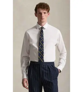 per uomo 712827064002 Camicia bianca in popeline slim fit (14 4=37), Bianco, Casual, Cotone, Classico, Manica lunga