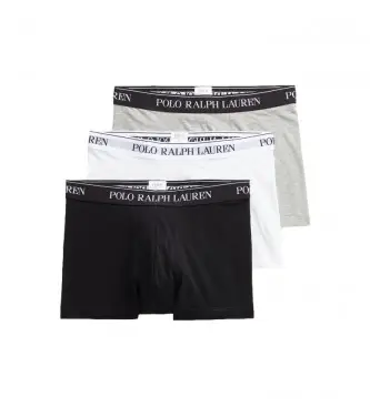 per uomo 714835885003 Confezione da 3 boxer 714835885003 grigio, bianco, nero (XL), Homewear, Cotone, Elastan