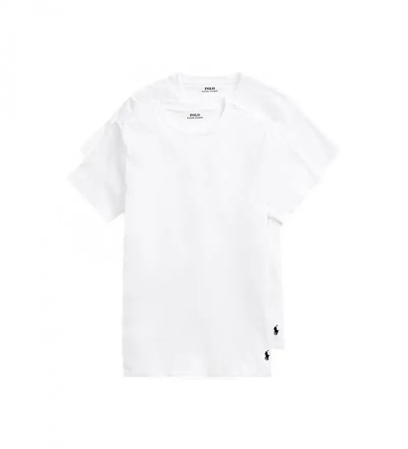 per uomo 714835960002 Confezione da due magliette classiche bianche (XXL), Bianco, Casual, Homewear, Cotone, Manica corta