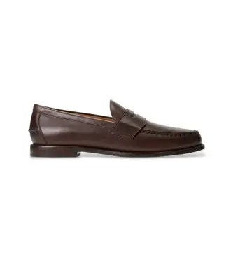 per uomo 803978015001 Mocassini penny in pelle brunita marrone Alston (40), Basso, Nessuno, Casual, Classico
