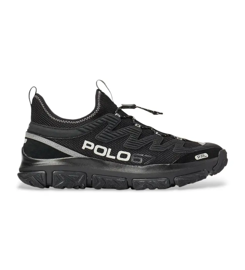 per uomo. 809860971001 Sneaker Adventure 300LT in pelle nera (40), Nero, Basso, Stringhe, Casual