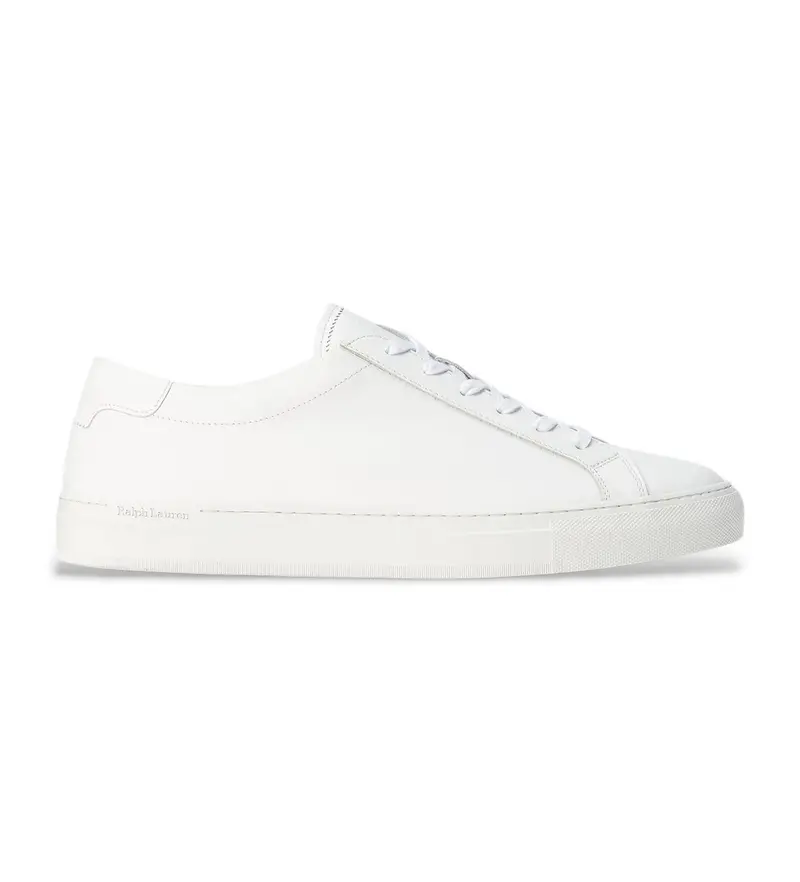 per uomo 809913531001 Sneaker Jermain in pelle bianca (41), Bianco, Basso, Stringhe, Casual