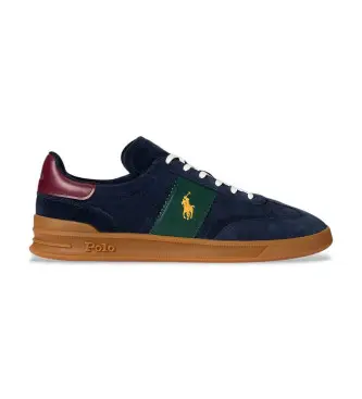 per uomo 809954903002 Sneakers Aera in pelle multicolore (45), Basso, Stringhe, Casual, Navy