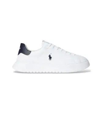 per uomo 809974097001 Sneakers RLite Court in pelle bottalata bianca (40), Bianco, Basso, Stringhe, Casual