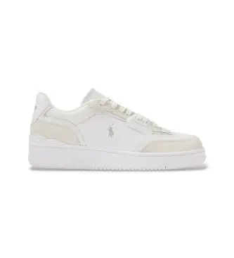 per uomo 809P00810002 Sneakers Open Masters in pelle bianca e suede (40), Bianco, Basso, Stringhe, Casual