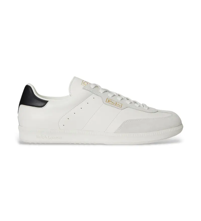per uomo. 809P01642001 Sneakers in pelle bianca (40), Bianco, Basso, Stringhe, Casual