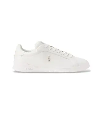 per uomo 809P07158002 Sneakers Heritage Court II in pelle bianca (37), Bianco, Basso, Stringhe, Casual