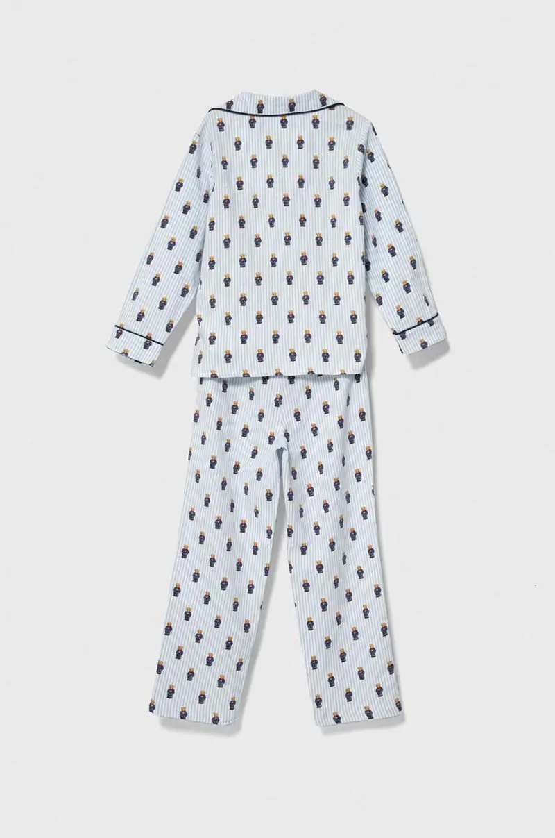 pigama in lana bambino Blu miniatura 2