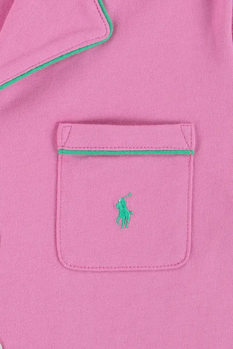 pigama in lana bambino colore violetto 3P0241 miniatura 4