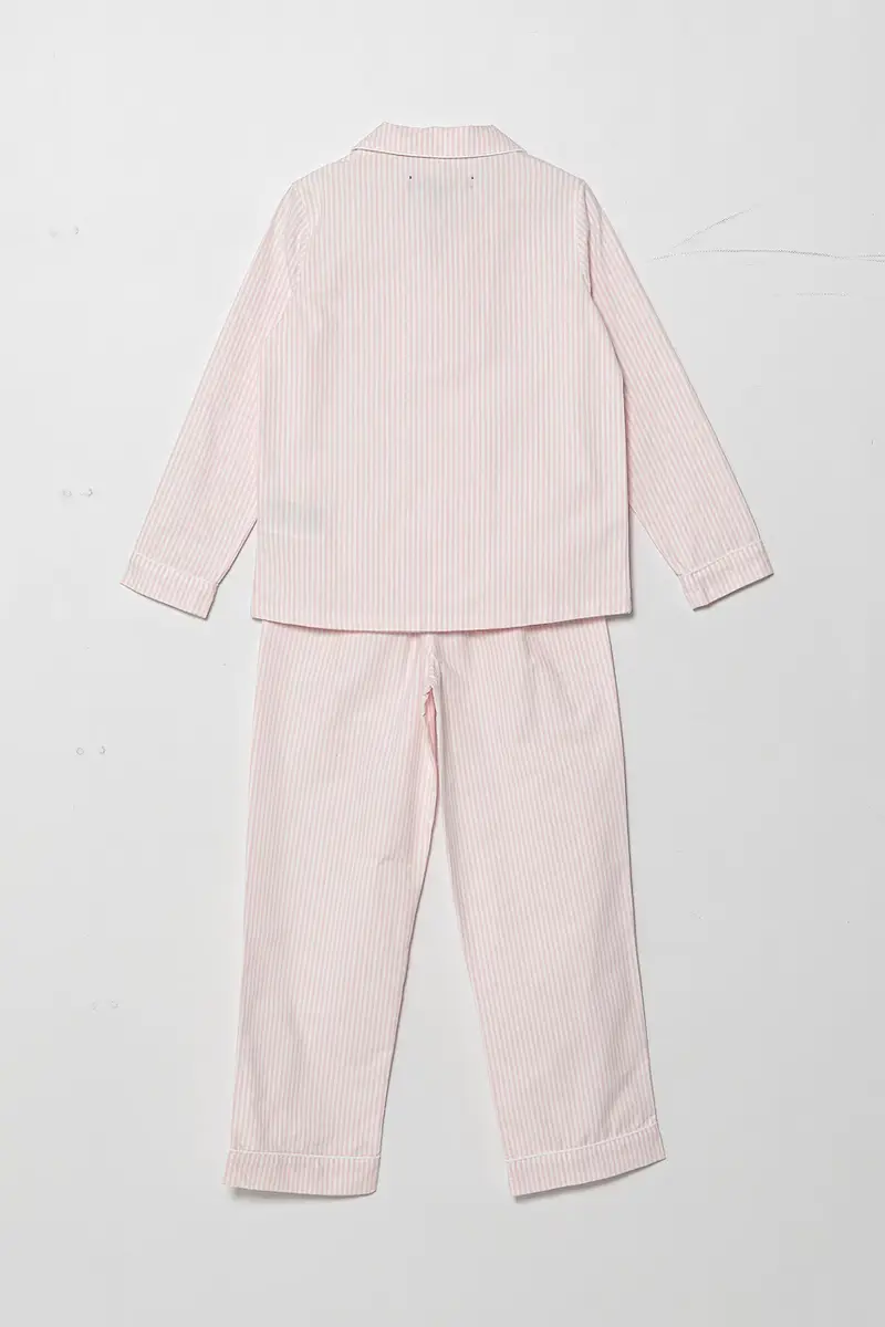 pigama in lana bambino pacco da 2 colore rosa 4P0198 miniatura 2