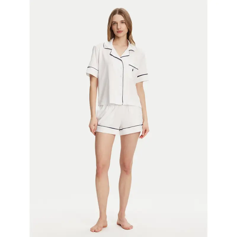 Pigiama 4P0231 Bianco Regular Fit