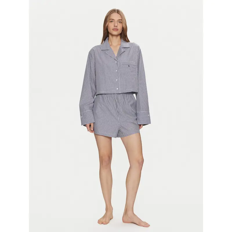 Pigiama 4P8010 Blu Relaxed Fit