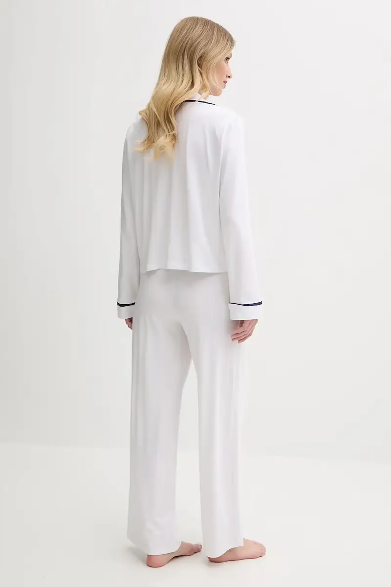 pigiama donna colore bianco 4P0229 miniatura 2
