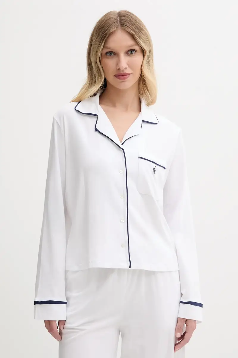 pigiama donna colore bianco 4P0229 miniatura 3