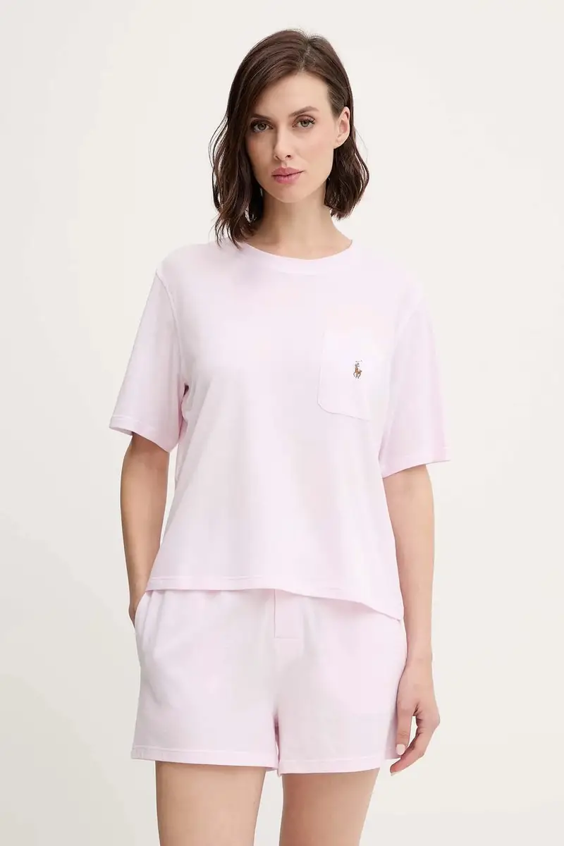 pigiama donna colore rosa 4P0205 miniatura 2