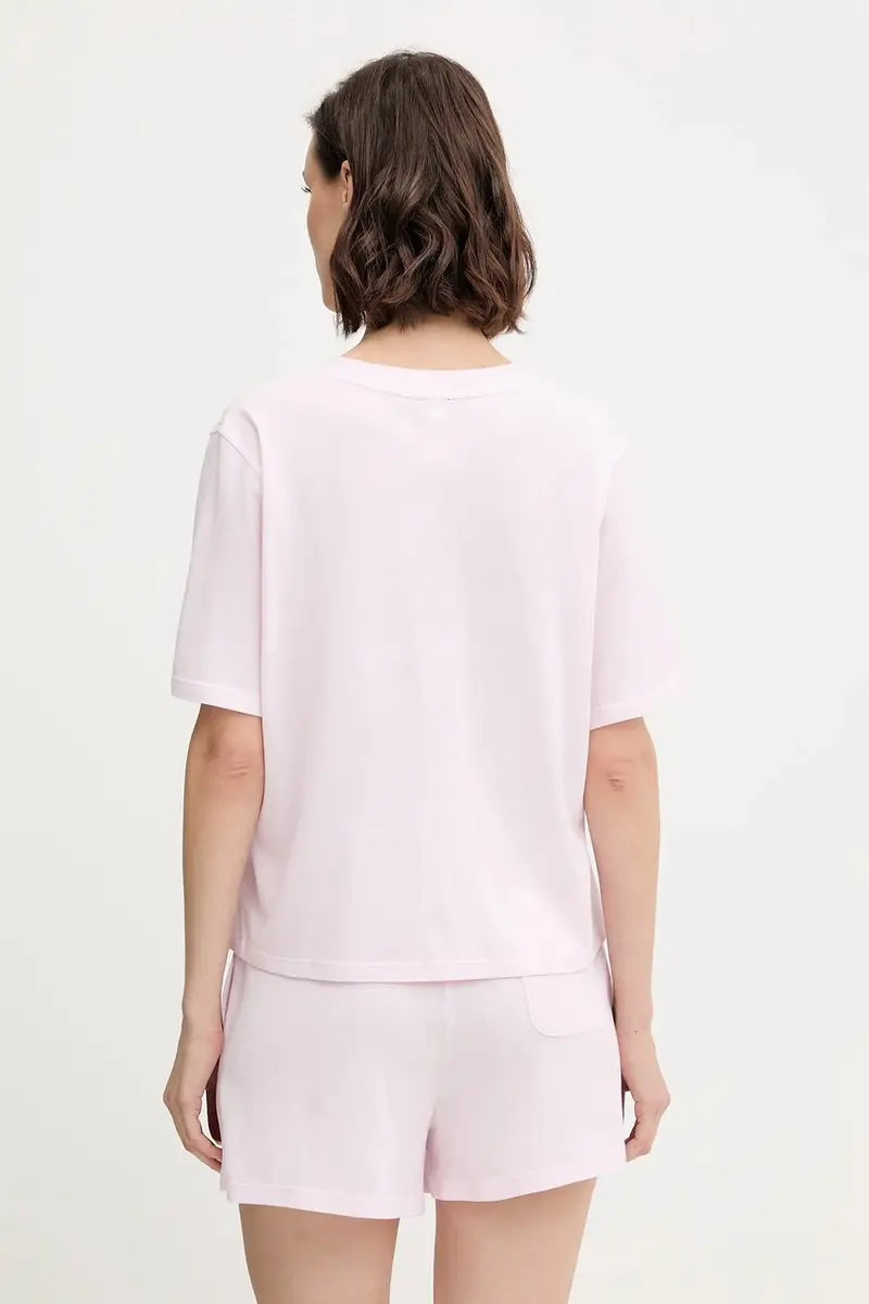 pigiama donna colore rosa 4P0205 miniatura 4