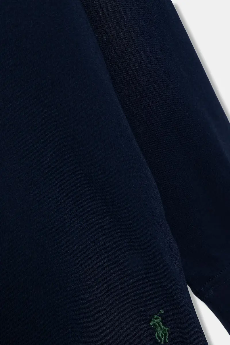 pigiama in lana bambino Blu navy miniatura 3