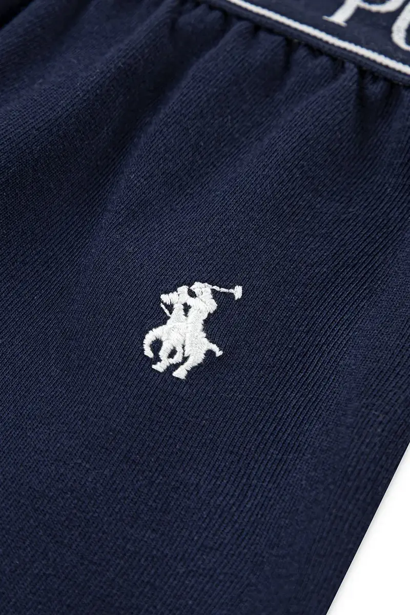 pigiama in lana bambino Blu navy miniatura 5