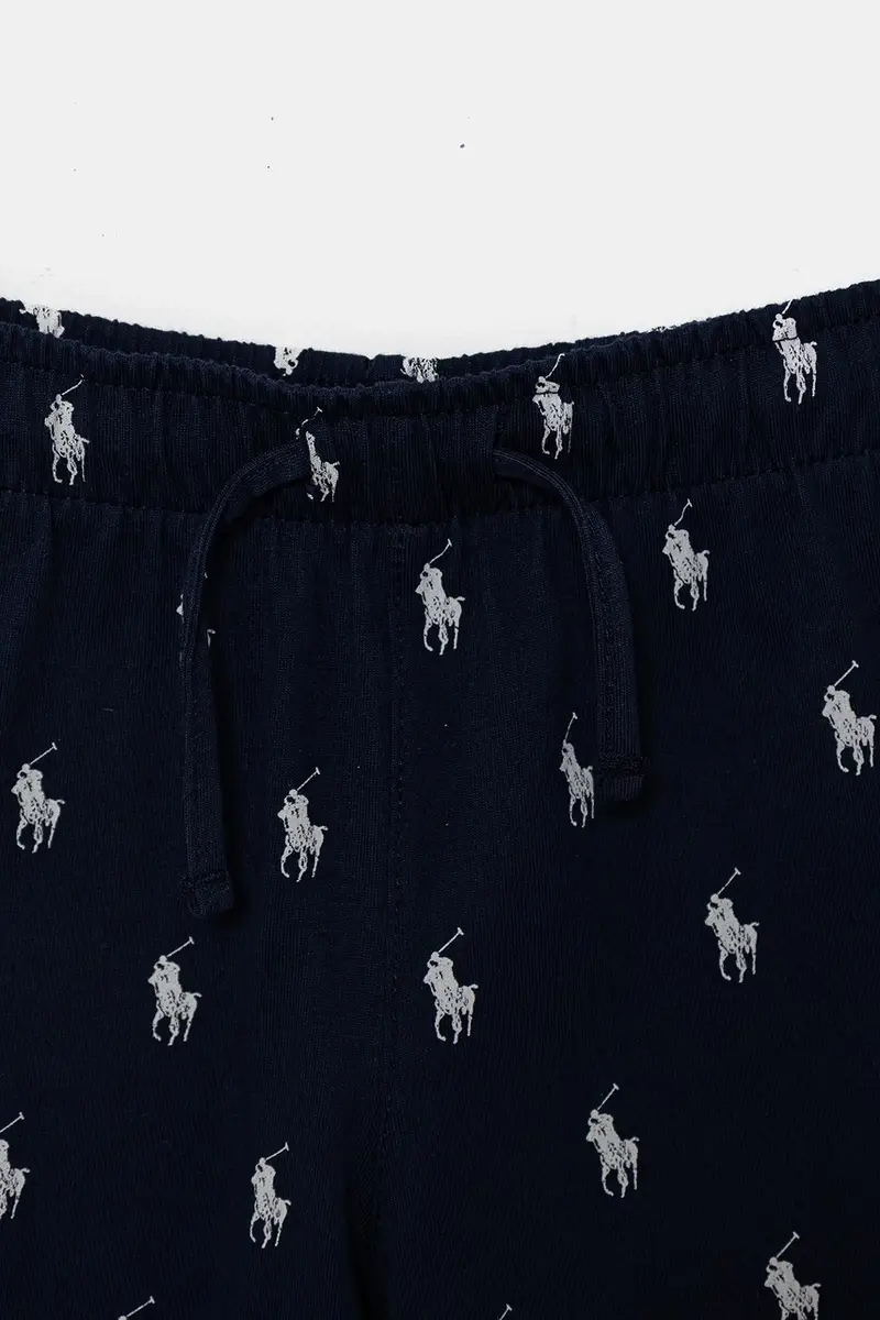 pigiama in lana bambino colore blu navy 8P0250 miniatura 4