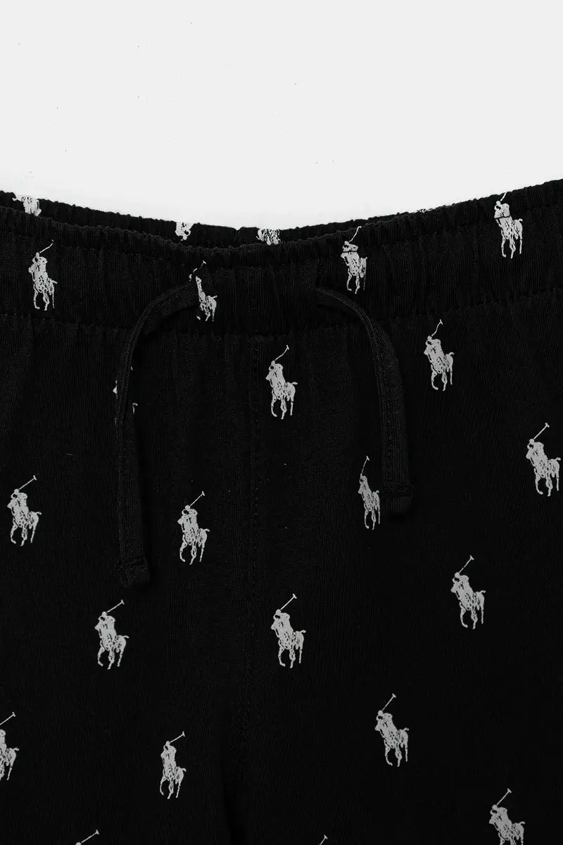 pigiama in lana bambino colore nero 8P0250 miniatura 4