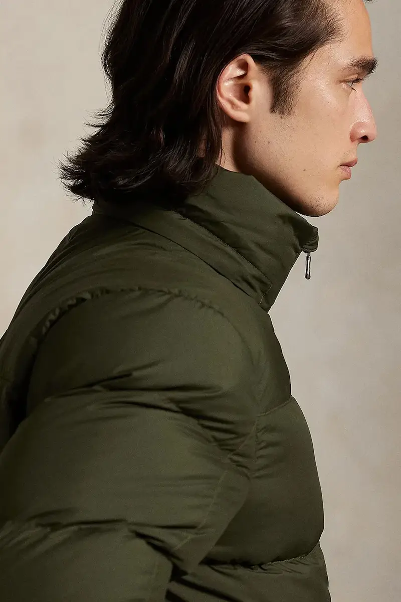 piumino colore marrone 710968278 Verde miniatura 4