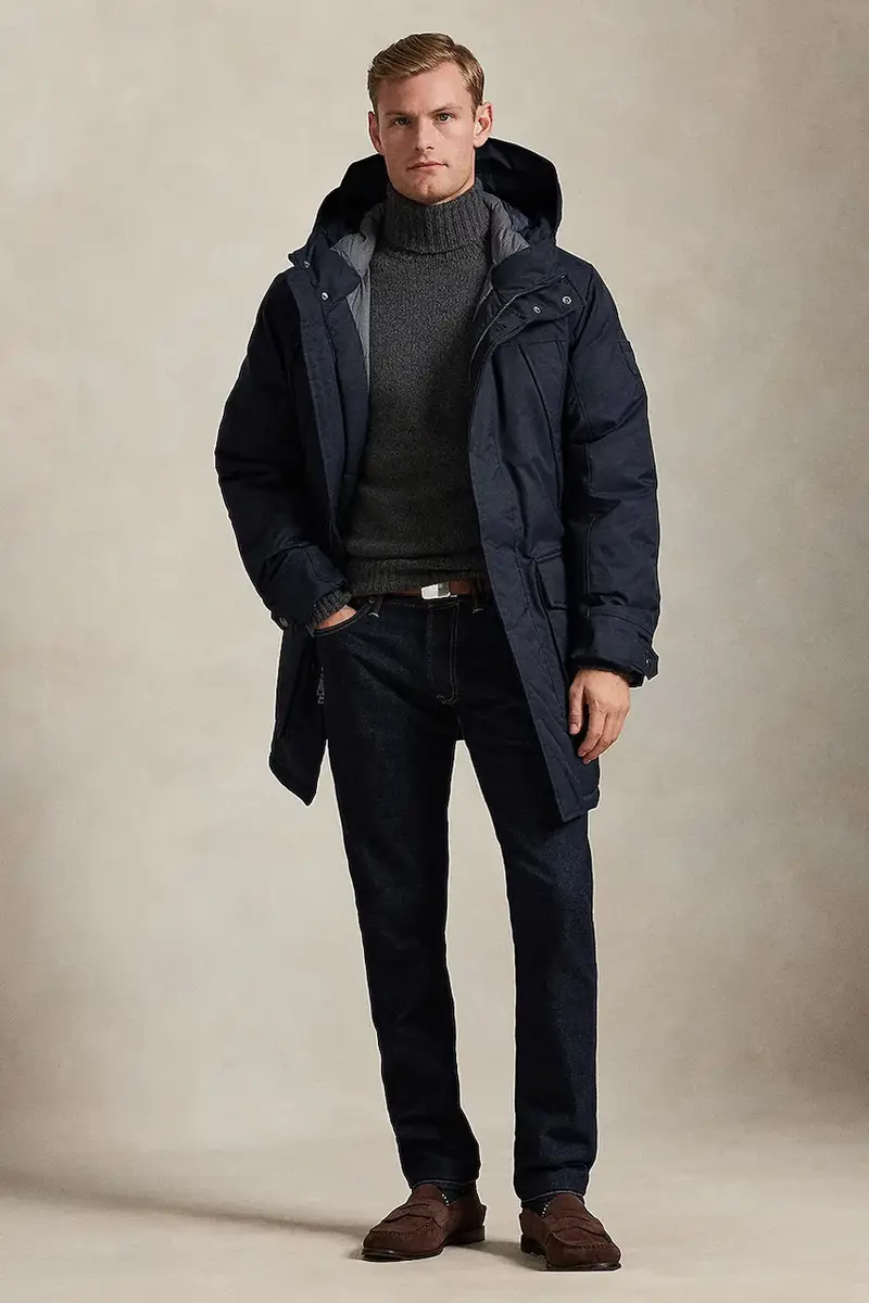 piumino NY TWILL.LNNX colore blu navy 710968114001 miniatura 3