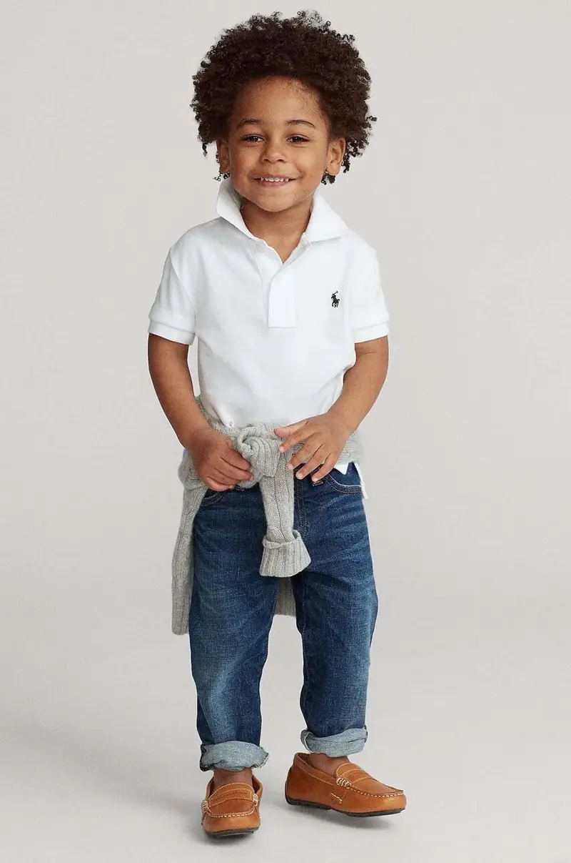 Polo Ralph Lauren Polo Bambino Bianco 2982380 miniatura 4