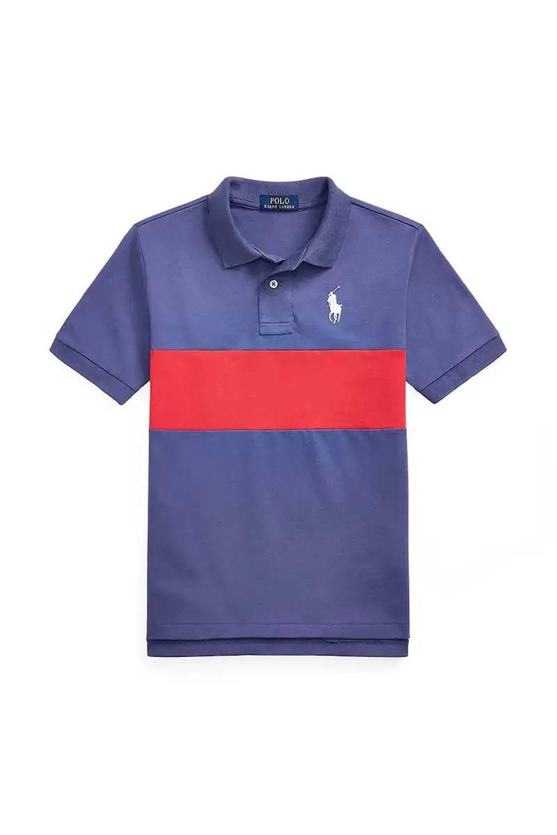 polo colore blu navy 323971296001