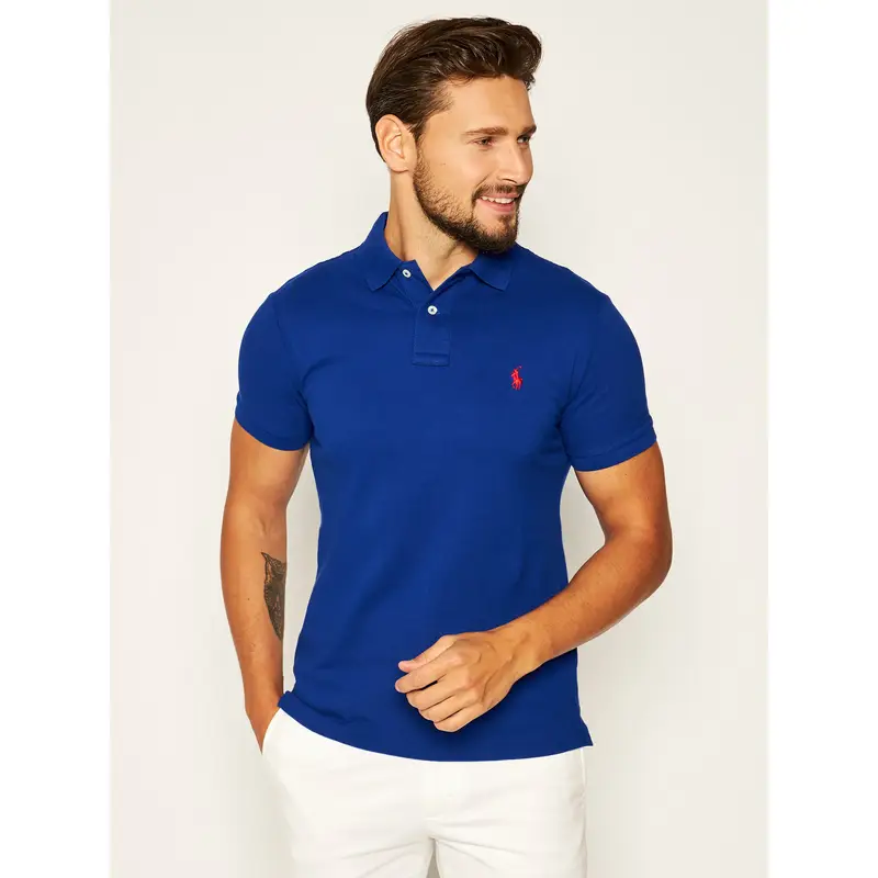 Polo Core Replen 710795080001 Blu Slim Fit