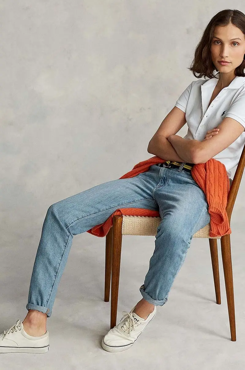 Polo Ralph Lauren Polo Donna Bianco 3576409 miniatura 4