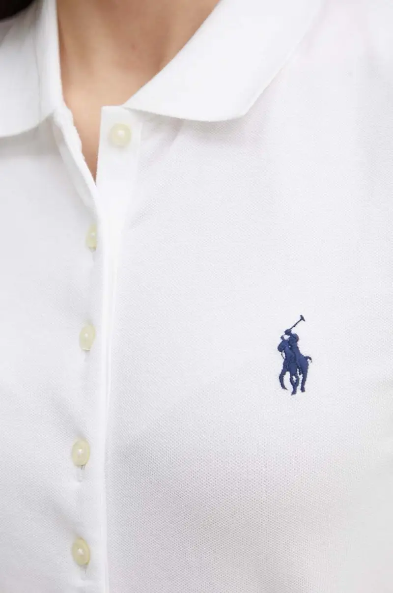 Polo Ralph Lauren Polo Donna Bianco 3124035 miniatura 5
